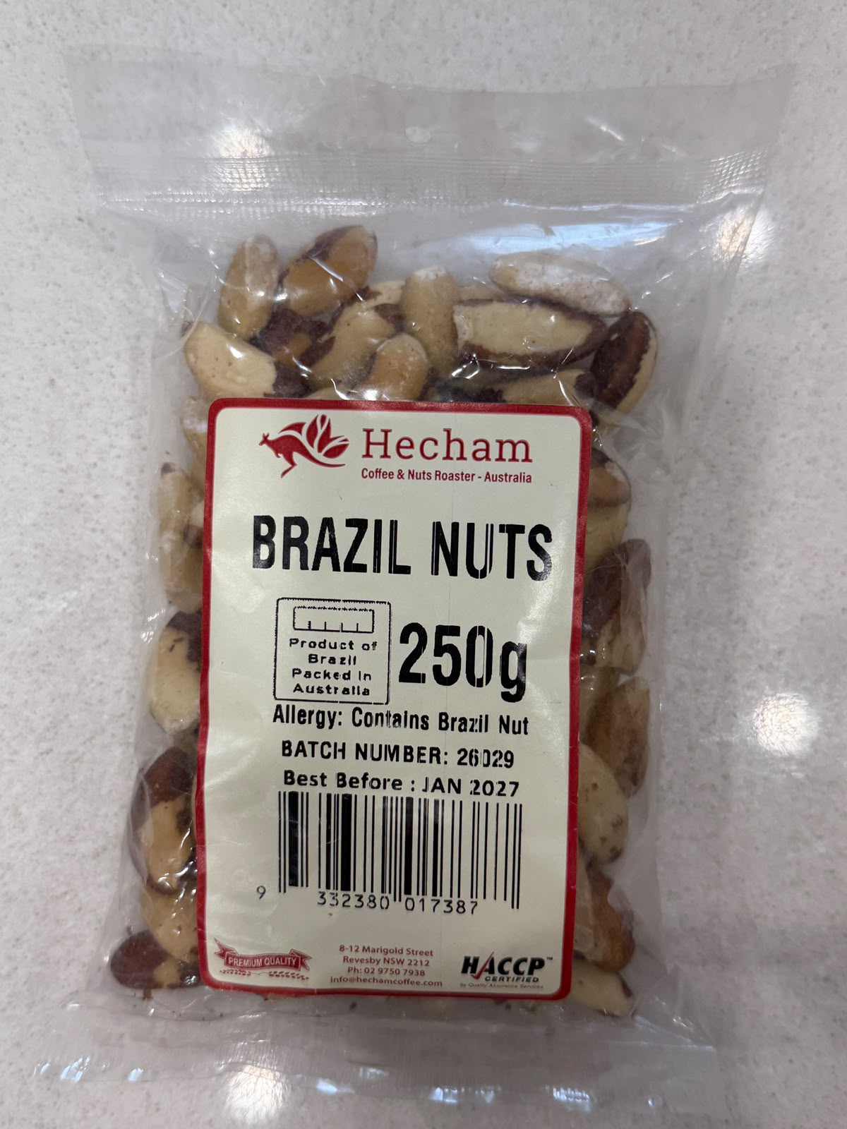 Hecham Brazil Nuts 250g