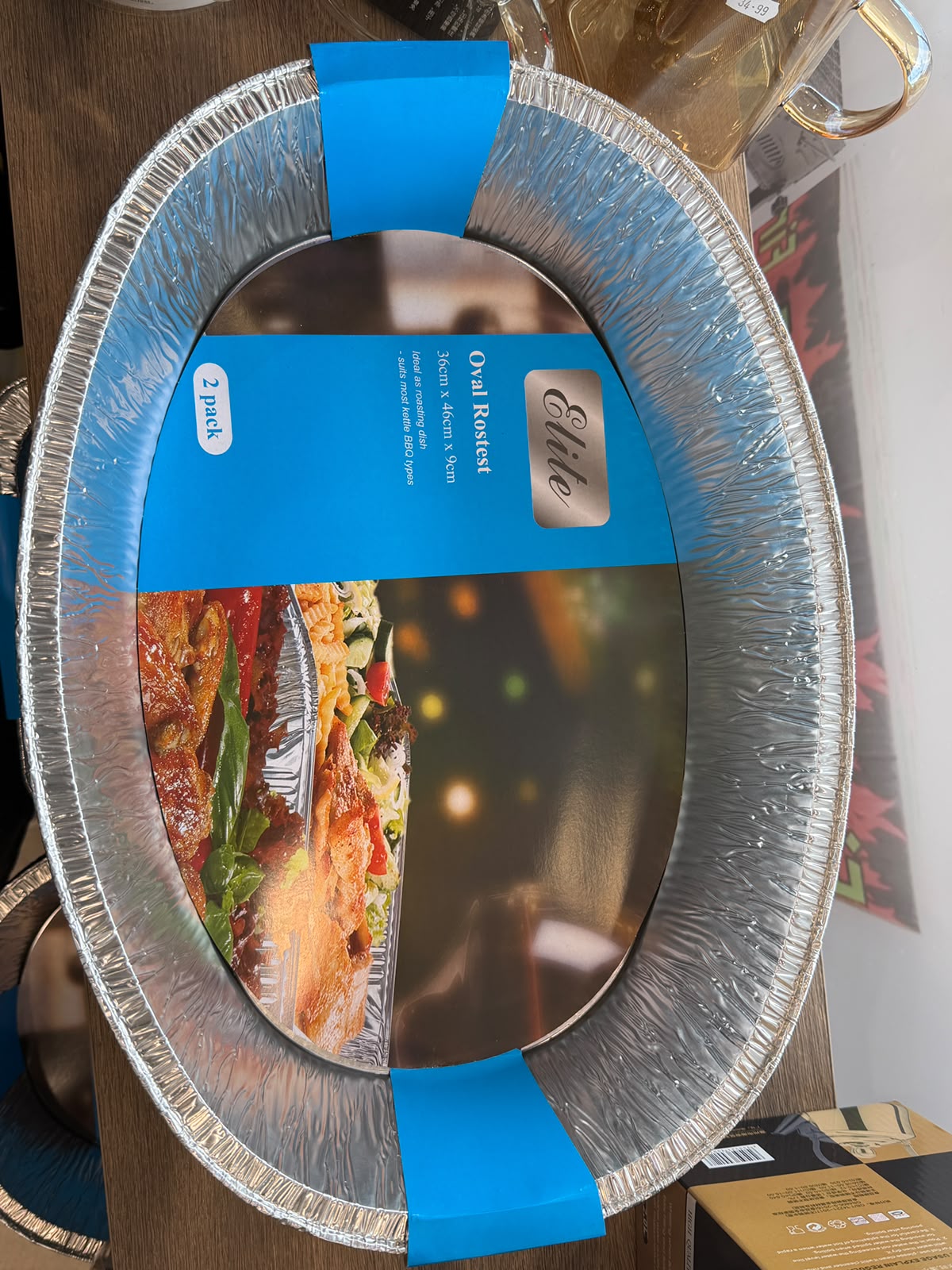 Elite Aluminium Tray Oval