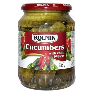 Rolnik Cucumbers With Chilli