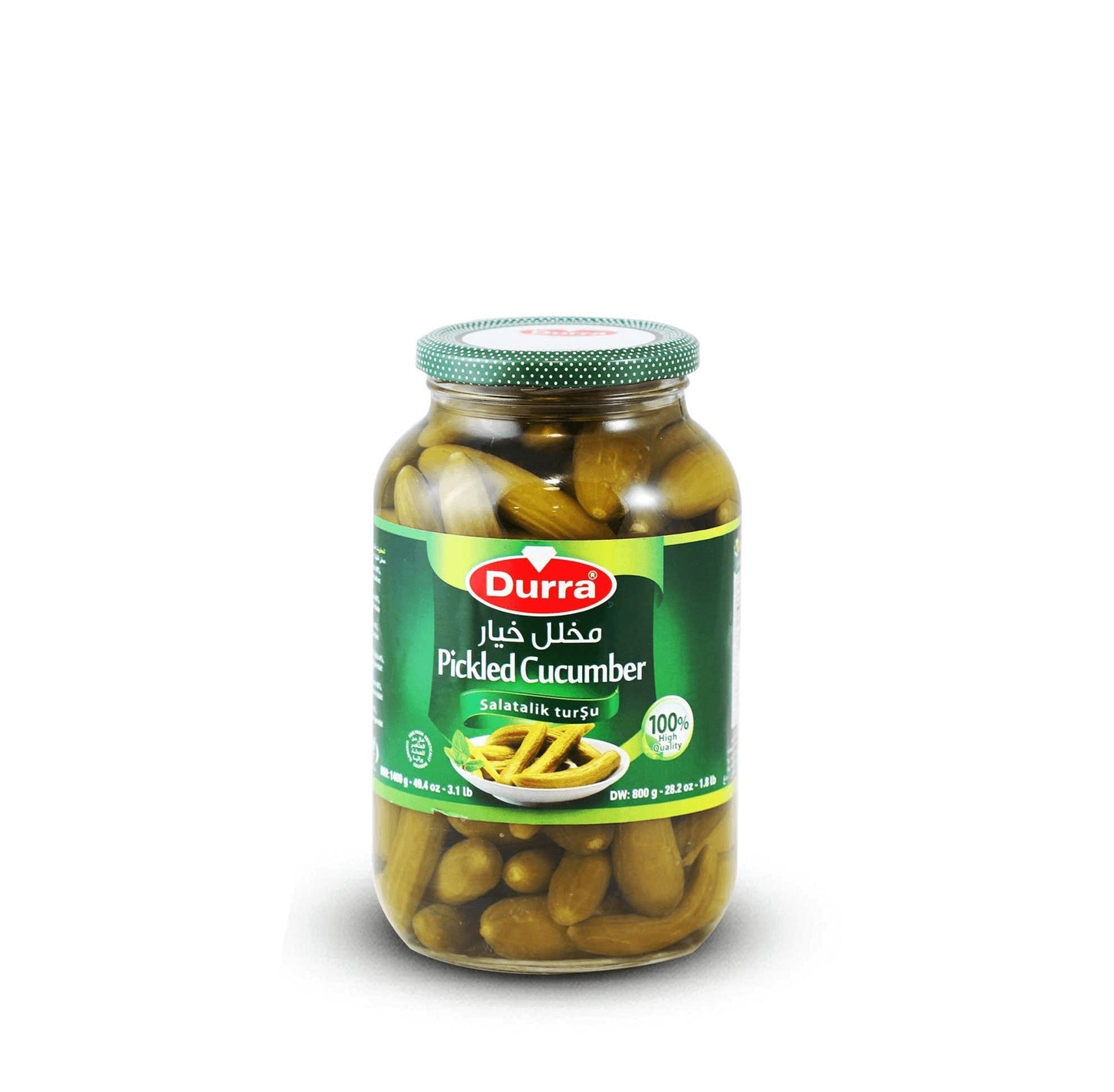 Durra Pickled Cucumber 750g