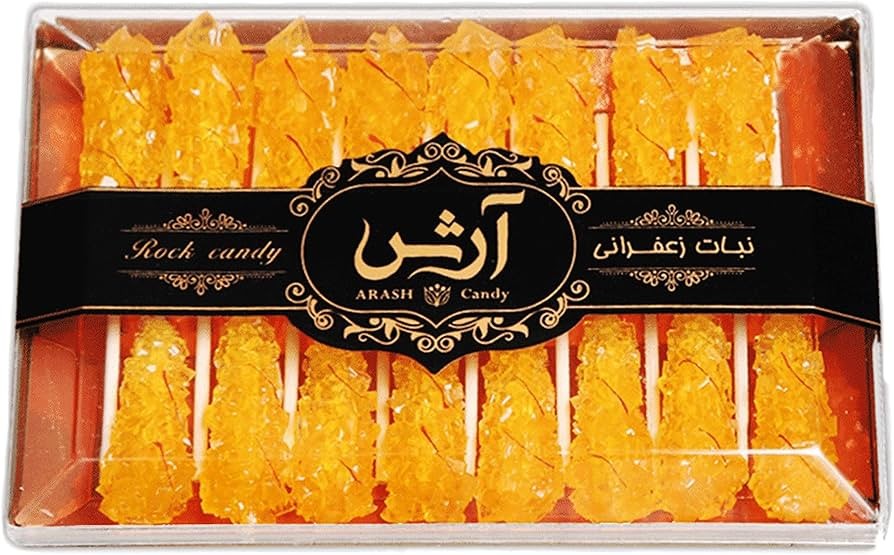 Saffron Rock Candy Medium