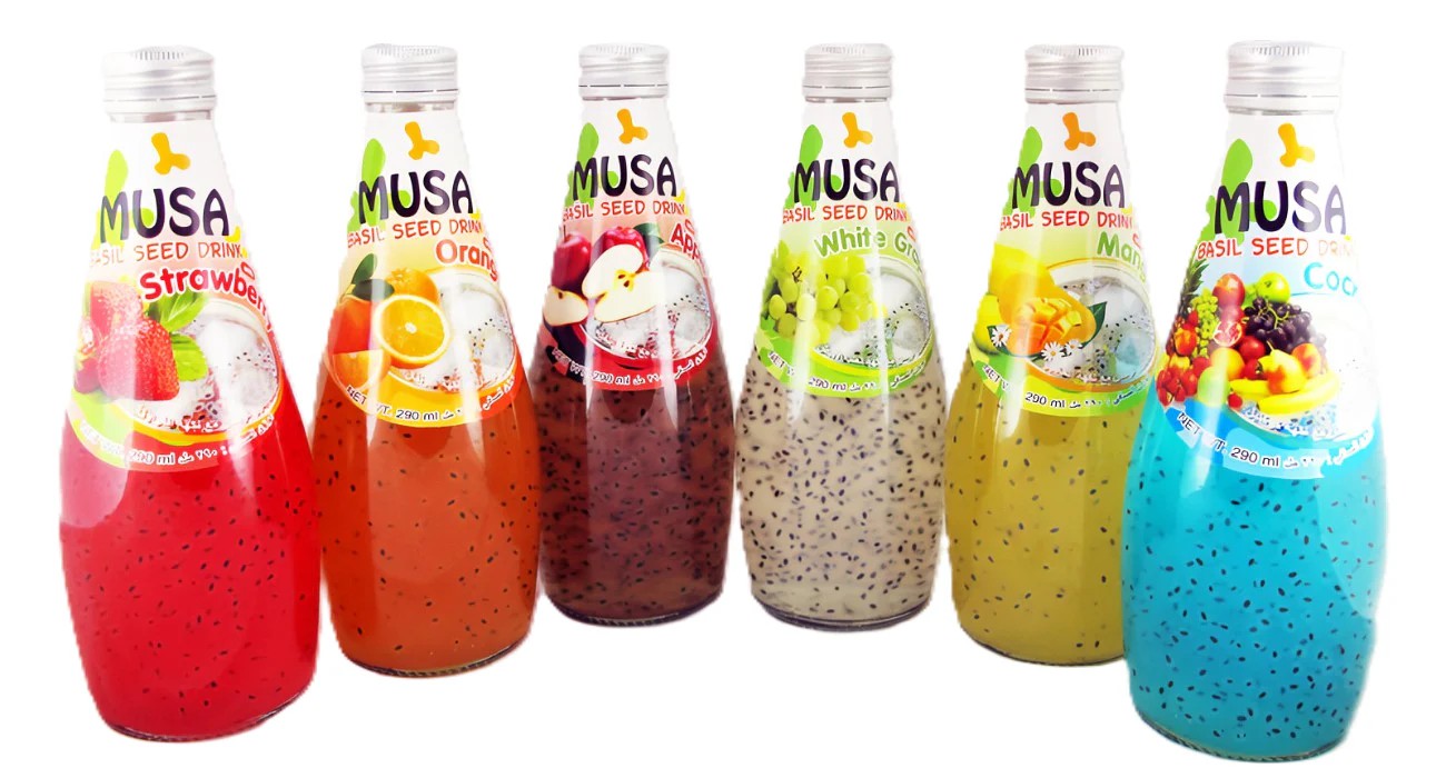 Musa Basil Seed Drink