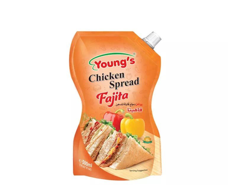 Young Chicken Spread Fajita