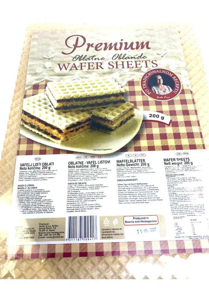 Premium Waffr Sheets 200g