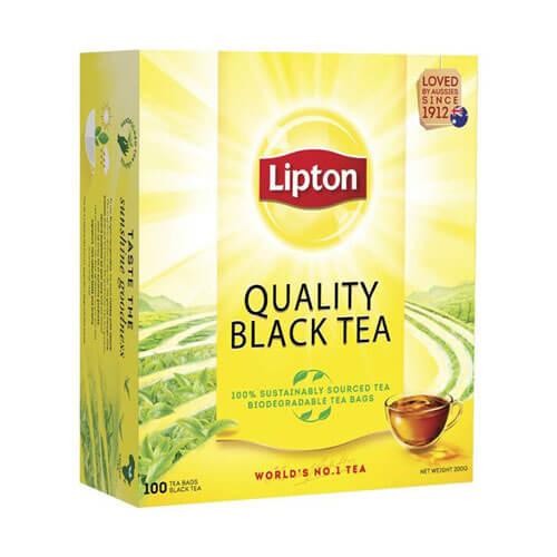 Lipton Black Tea Bags 100pcs