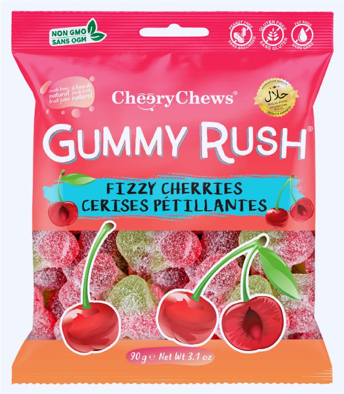 Cheery Chews Gummy Rush 90g