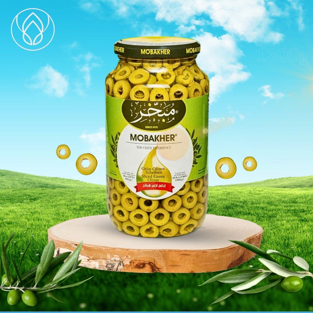 Mobakher Green Olives 1250g