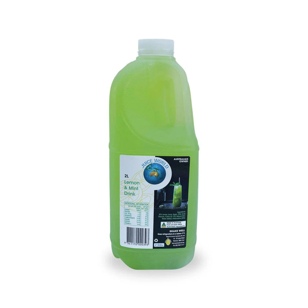 Juice World Lemon Mint 2L