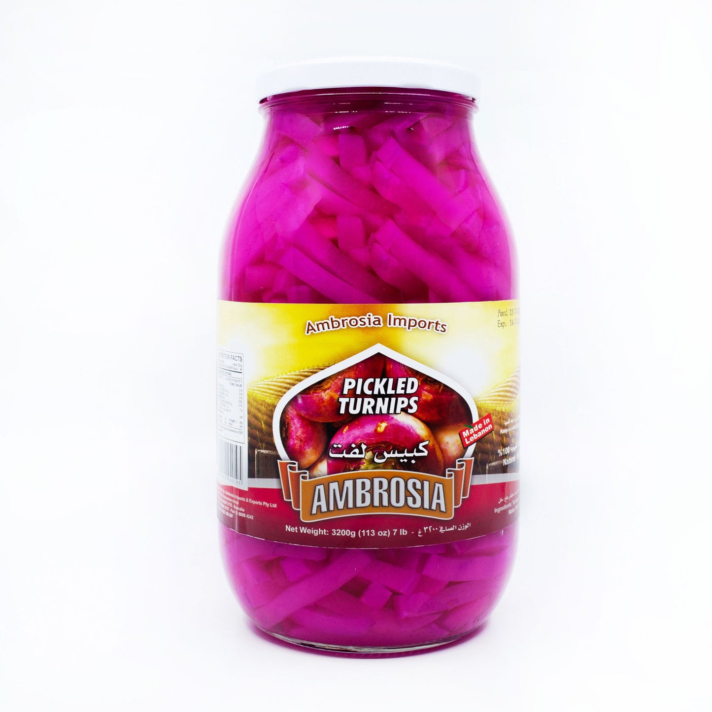 Ambrosia Pickled Turnips