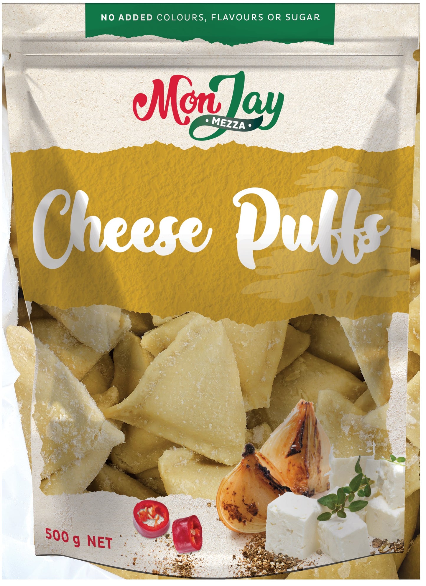 Monjay Mezza Cheese Puffs 500g