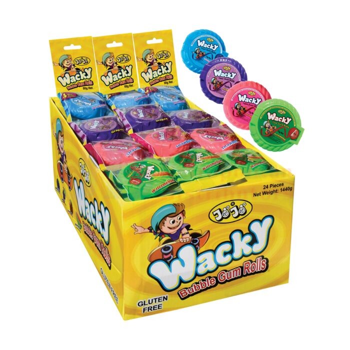 Wacky Tape Gum Rolls