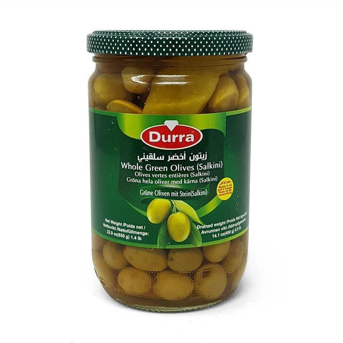 Durra Green Olives Salkini 650