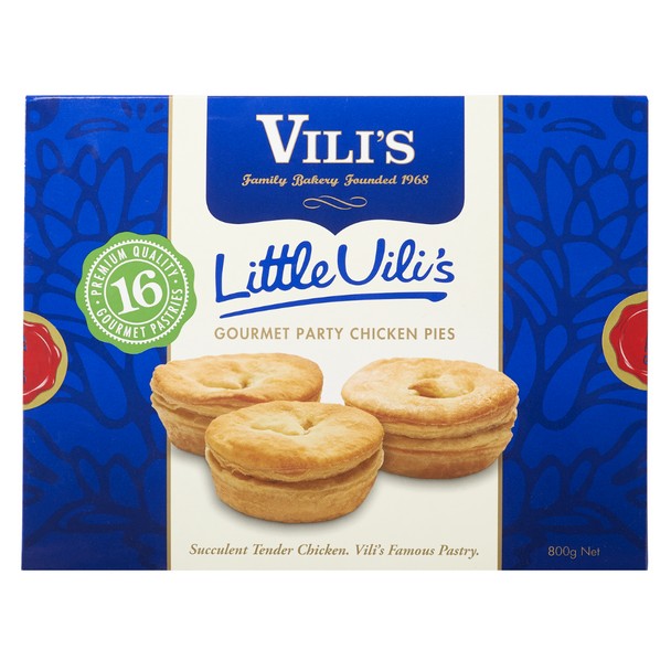Vili's Chicken Pies 16 Pcs
