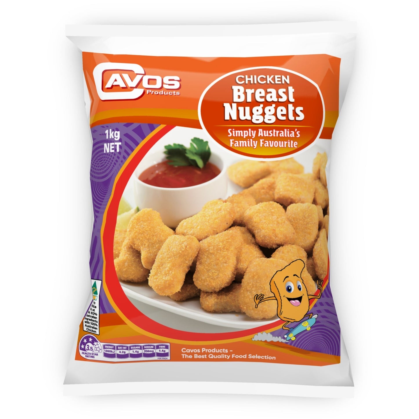 Cavos Chicken Breast Nuggets
