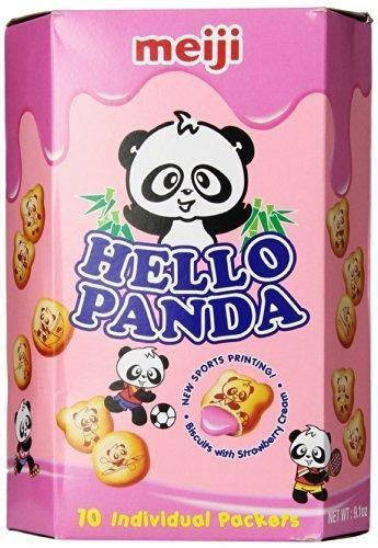 Meiji Hello Panda Strawberry
