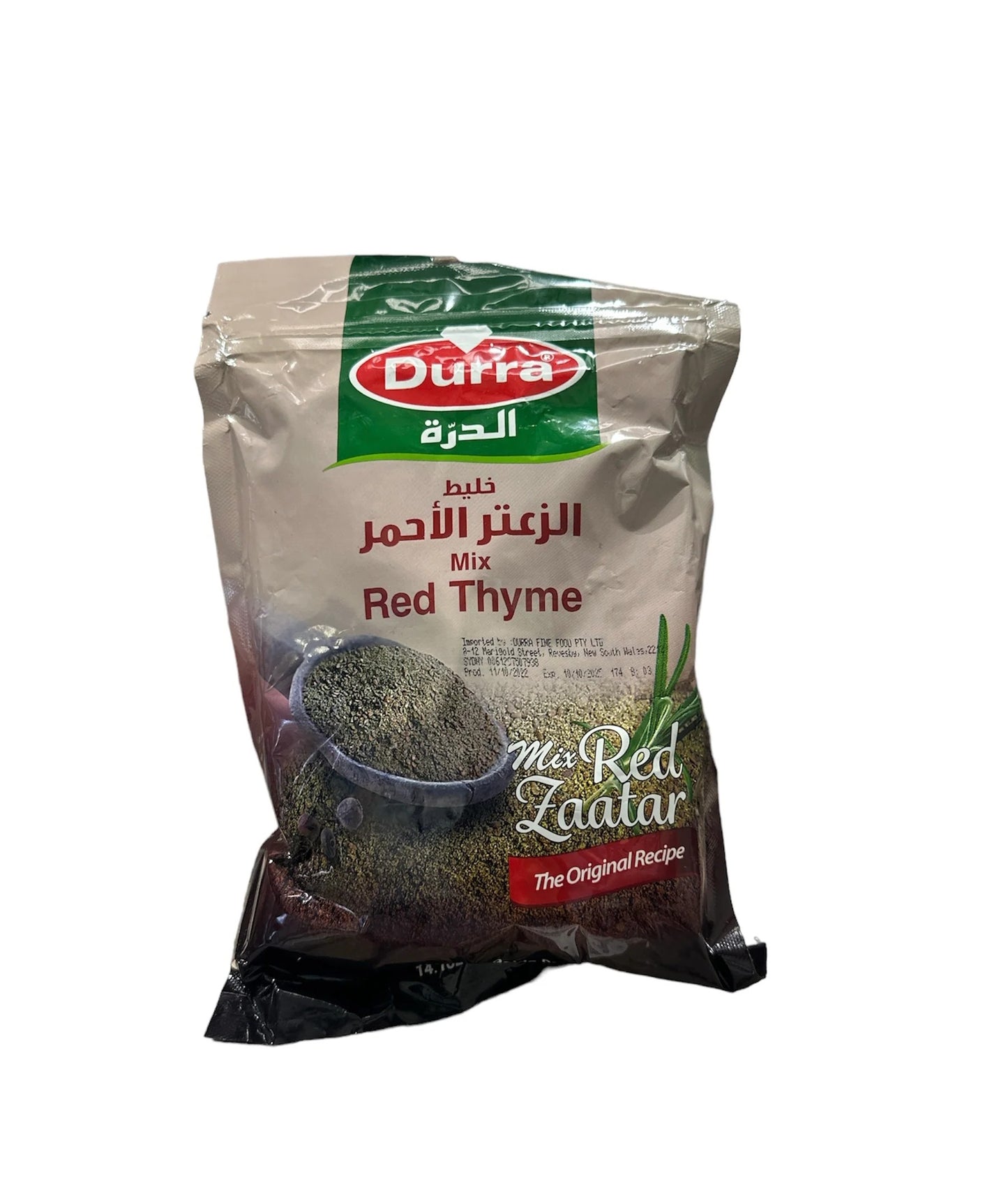 Durra Zaatar Red Thyme 400g