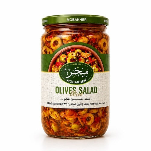 Mobakher Olives Salad 400g