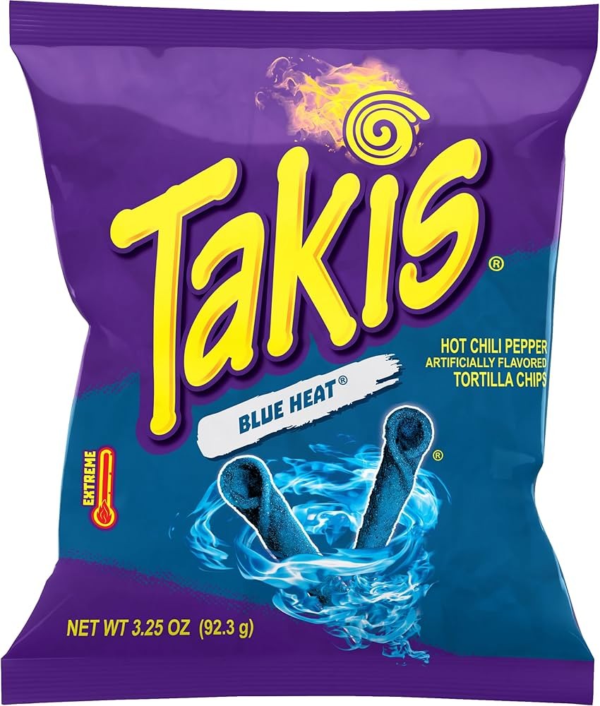 Takis Blue Heat