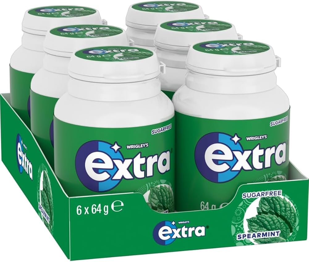 Extra Bottles Chewing Gum 64g
