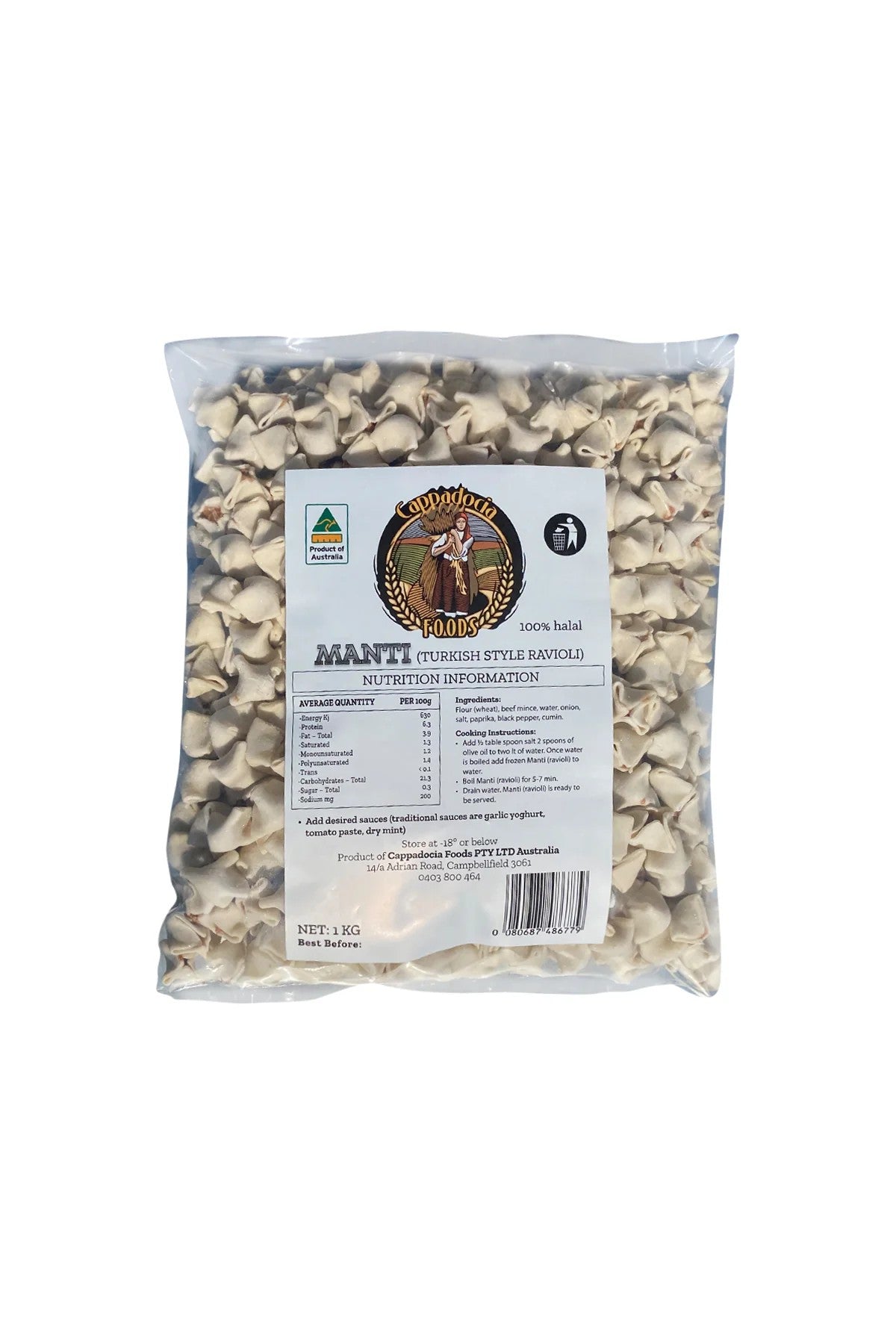 Cappadocia Manti 1kg