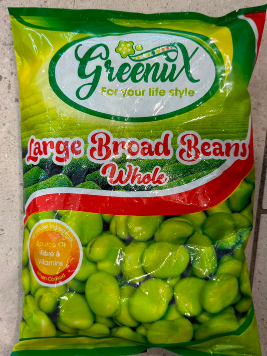 Greenux Large Broad Beans 1kg