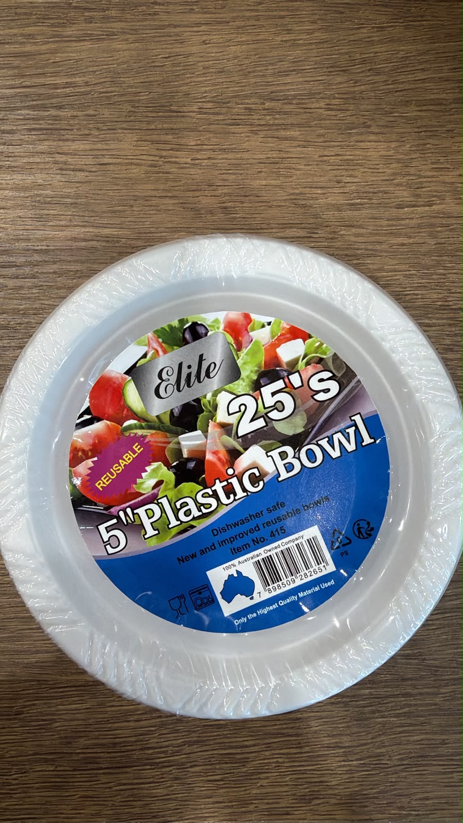 Elite 5 Plastic Bowl 50 Pieces