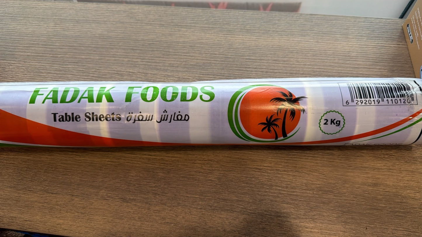 Table Sheets 2kg