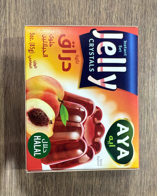 AYA Jelly Peach Halal 85g