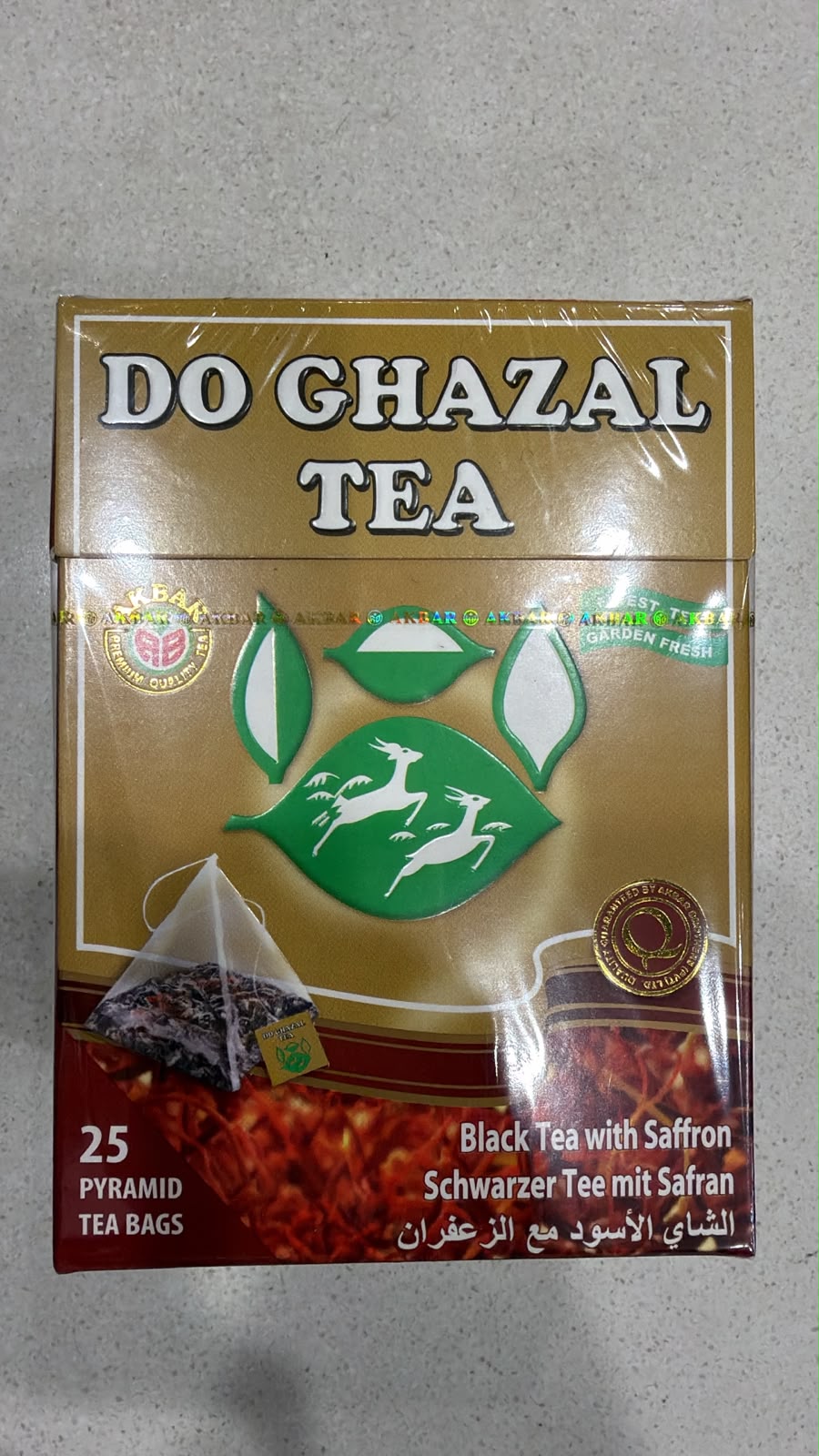 Do Ghazal Blk Tea W Saffron
