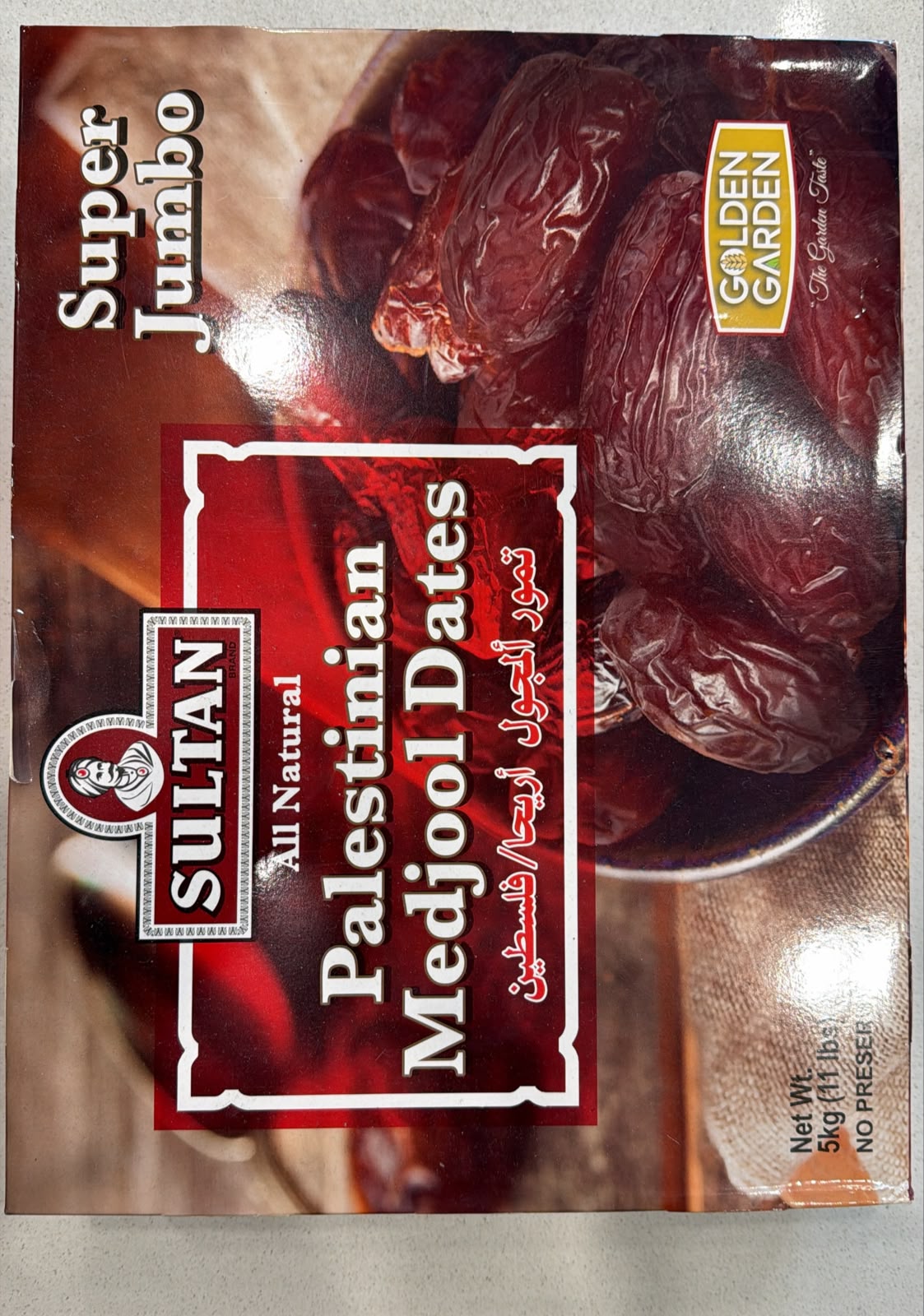 Sultan Medjool Dates 5kg