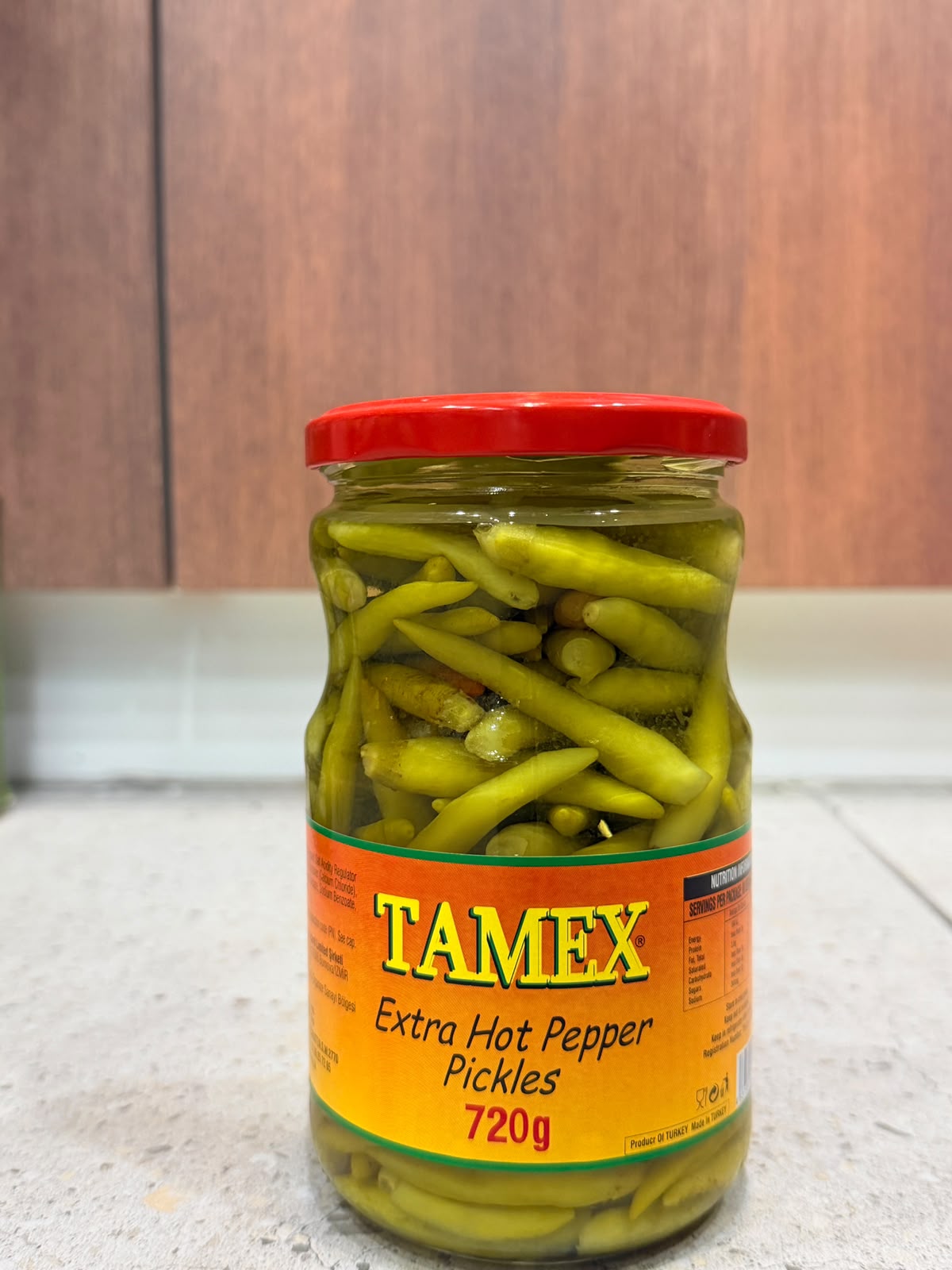 Tamex Extra HOT Pepper Pickles 600g