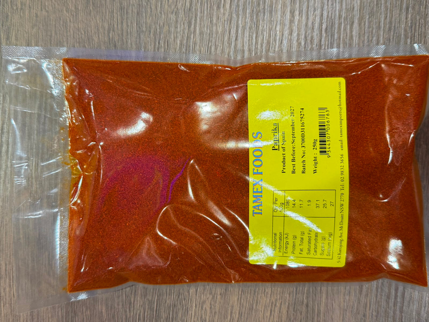 Tamex Paprika 250g