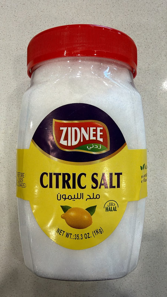 Zidnee CITRIC SALT 1KG