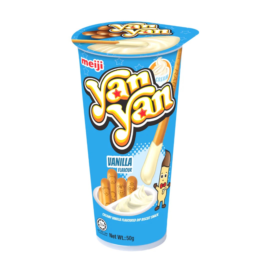 Meiji Yan Yan Vanilla 50g