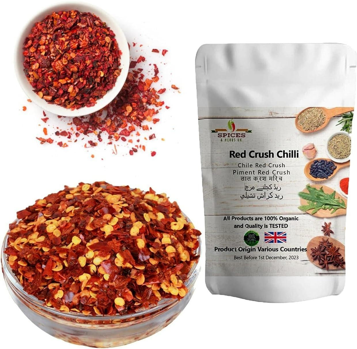 Time Spices Hot Chilli Crushed