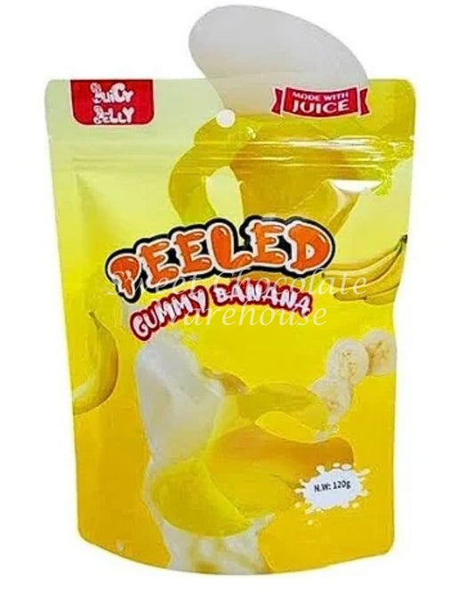Juicy Jelly Peeled Banana