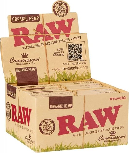 RAW Organic Hemp W Tips KS