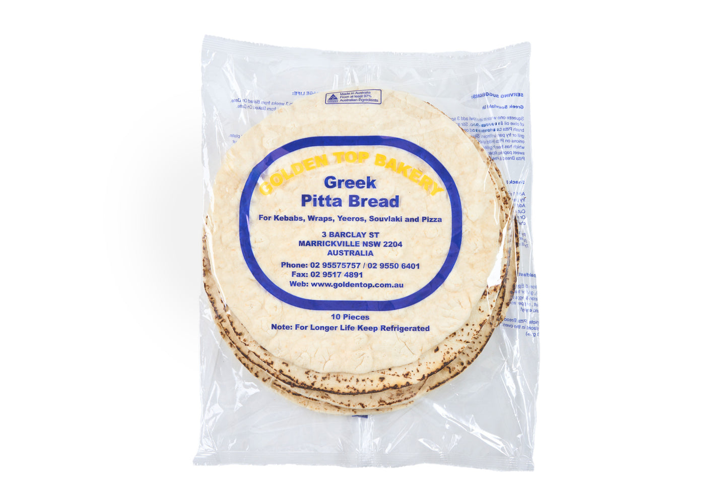 Greek Pitta Bread
