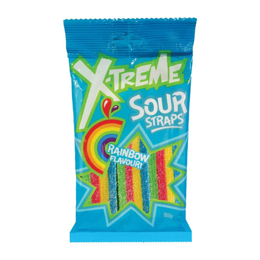 Xtreme Sour Straps Rainbow