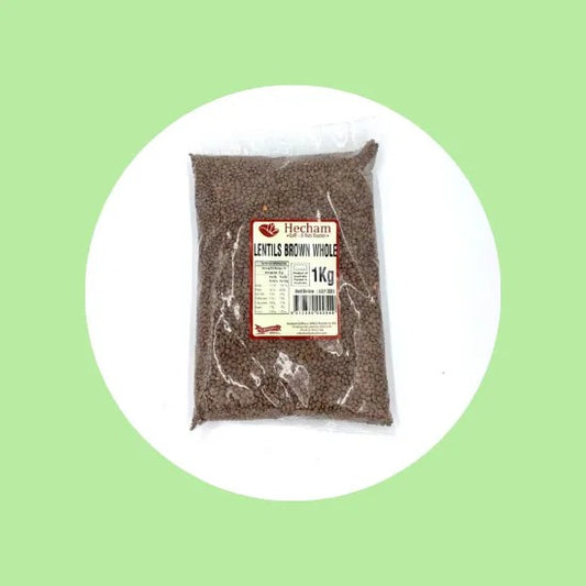 Hecham Brown Lentils 1kg