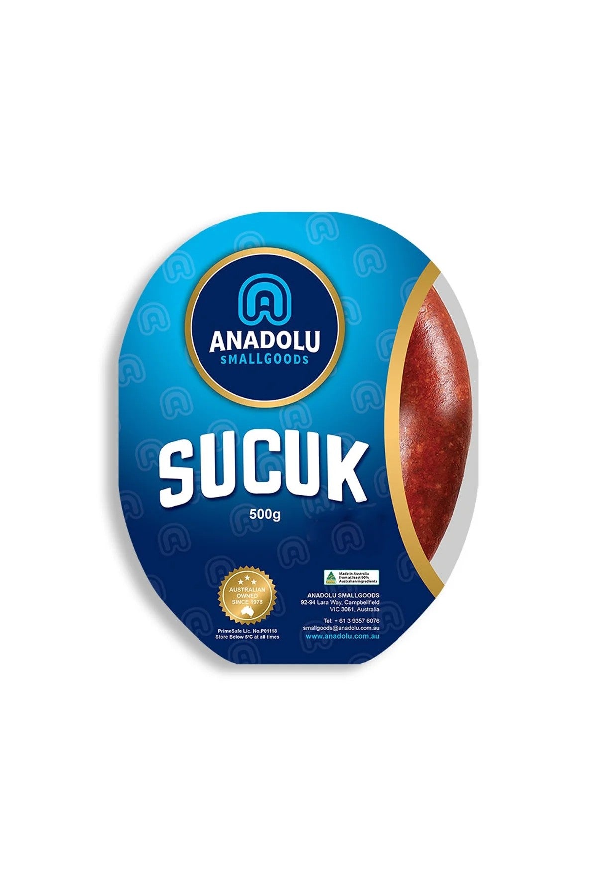Anadolu Sucuk Mild 500g