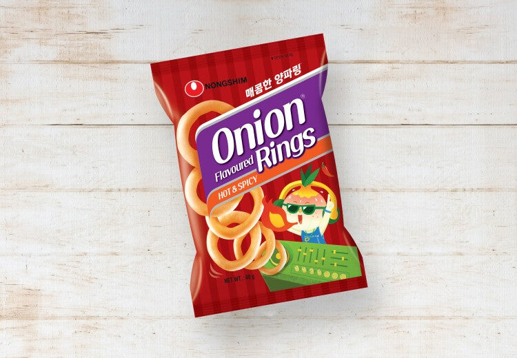 Nongshim Onion Rings Hot Spicy