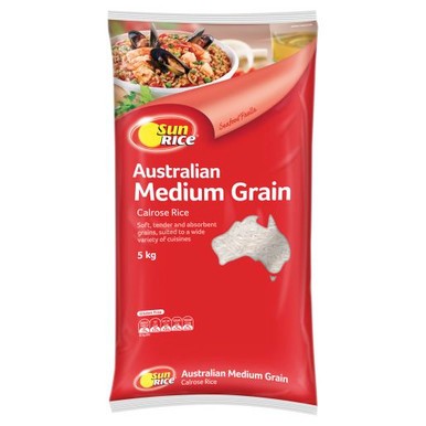 Sun Rice Medium Grain 5kg