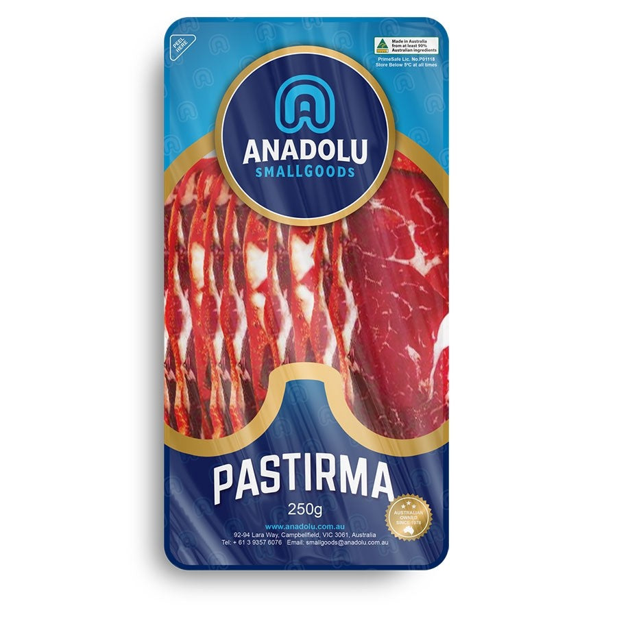 Anadolu Pastirma Sliced 250g