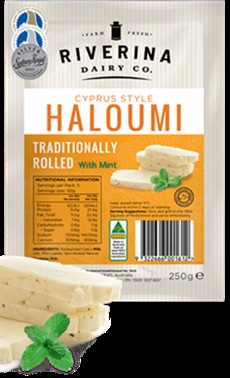 Riverina Haloumi Wth Mint 250g