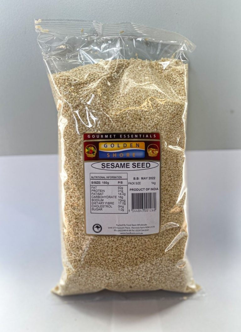 Gldn Shore Round Sesame Bscts