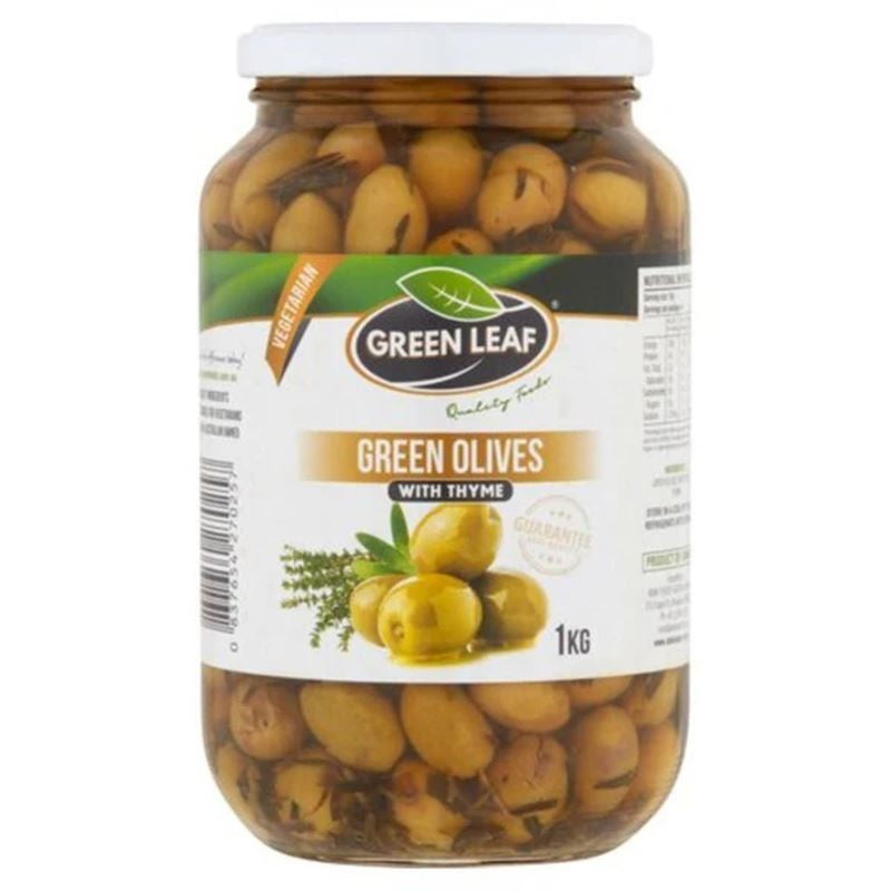 Green Leaf Green Olives With T