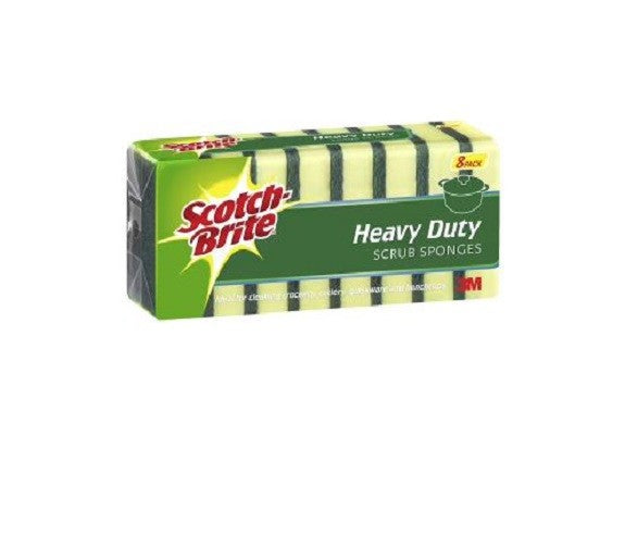 Heavy Duty Sponges 8 Pk