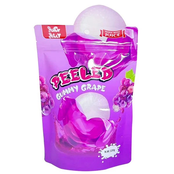 Juicy Jelly Peeled Gummy Grape