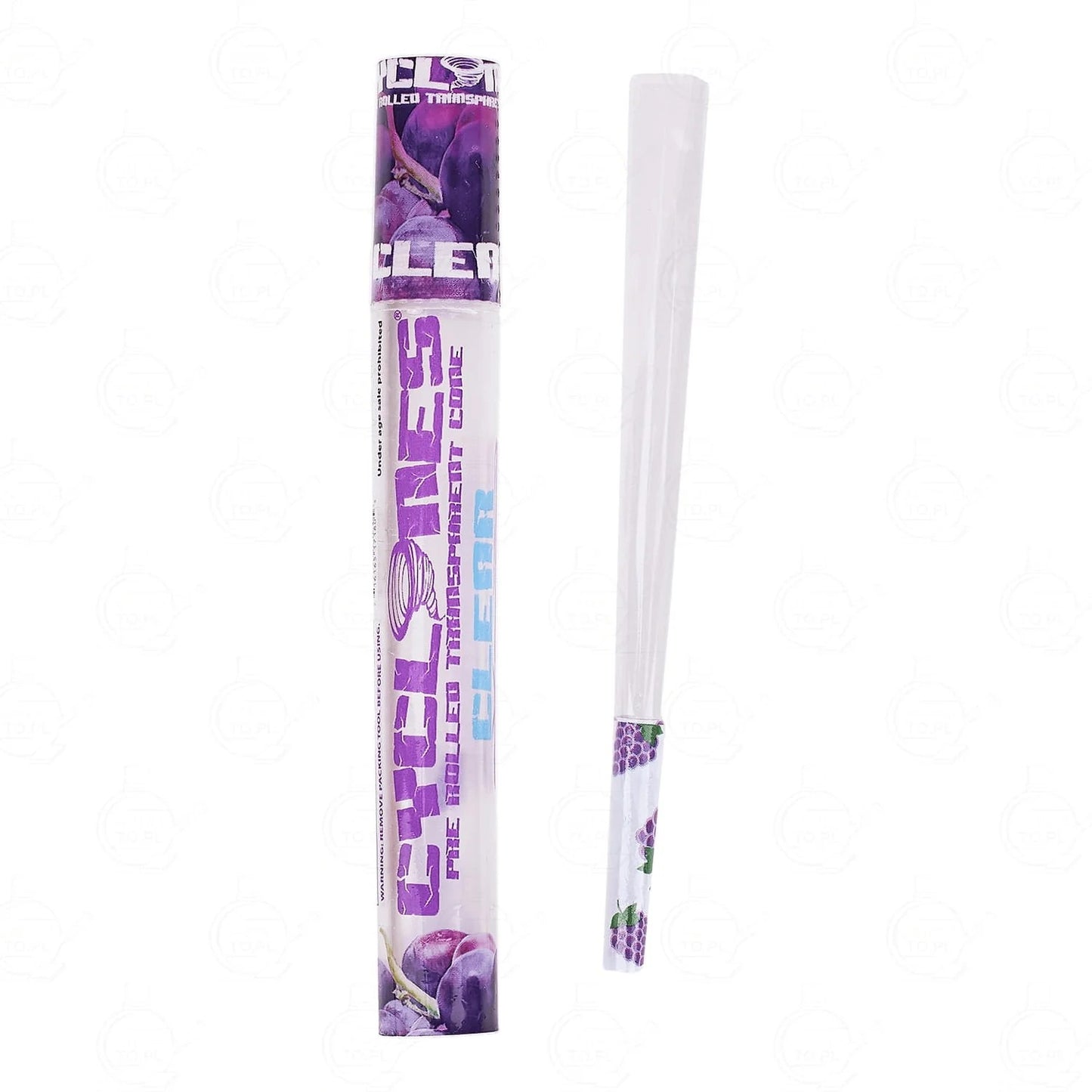 Cyclone Clear Cone Grape